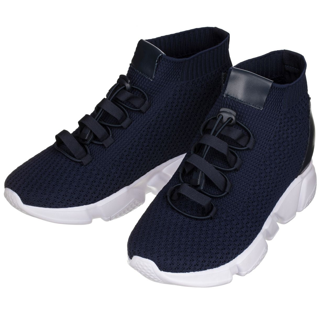 H1722 - 3.2 Inches Taller (Dark Blue) - Ultra Lightweight Men's Sneakers
