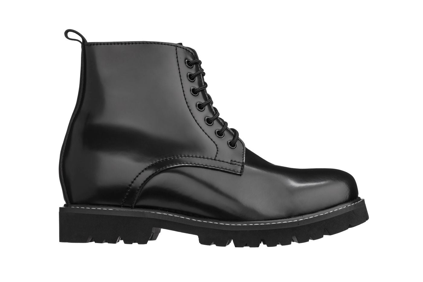 K8710 - 3.3 Inches Taller (Black) - Men's Boots