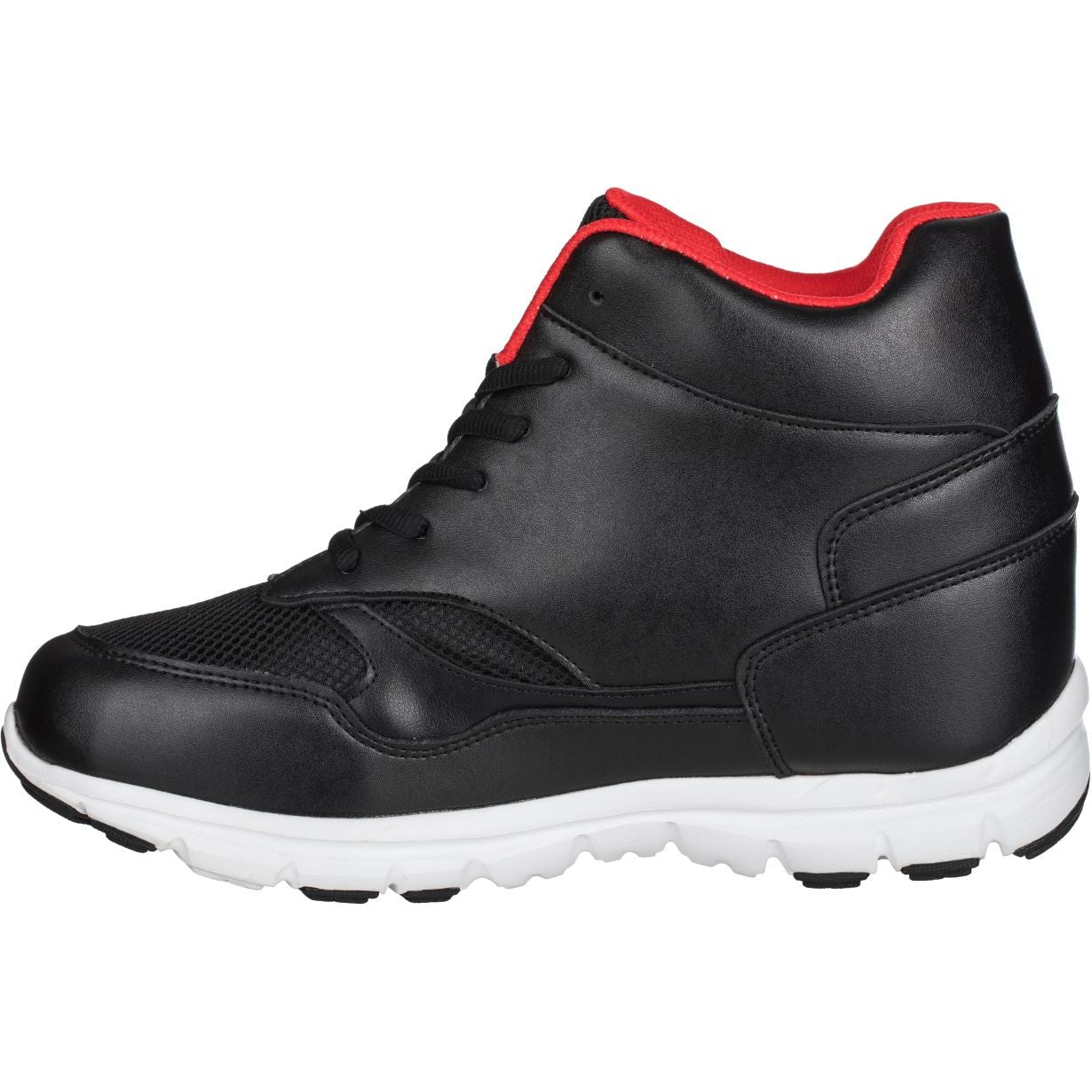 G3332 - Leather High-Top Men's Sneakers - Four Inches