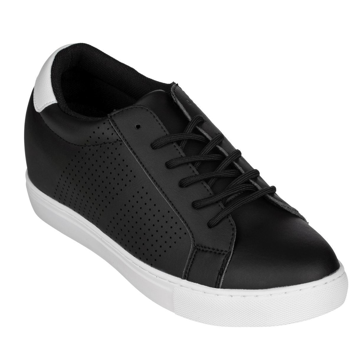 H0831 - 2.6 Inches Taller (Black) - Lightweight Men's Sneakers