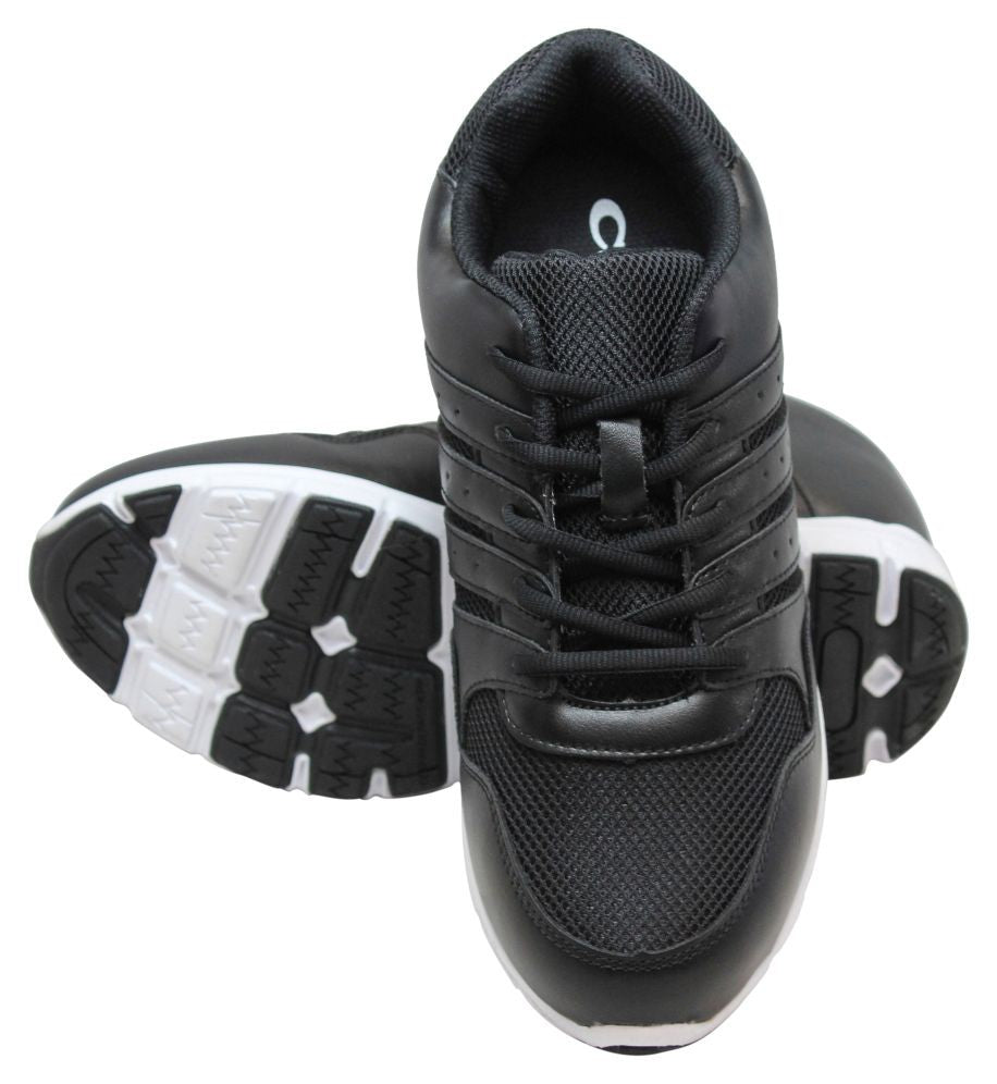 G8817 - 3.2 Inches Taller (Black) - Super Lightweight Men's Sneakers