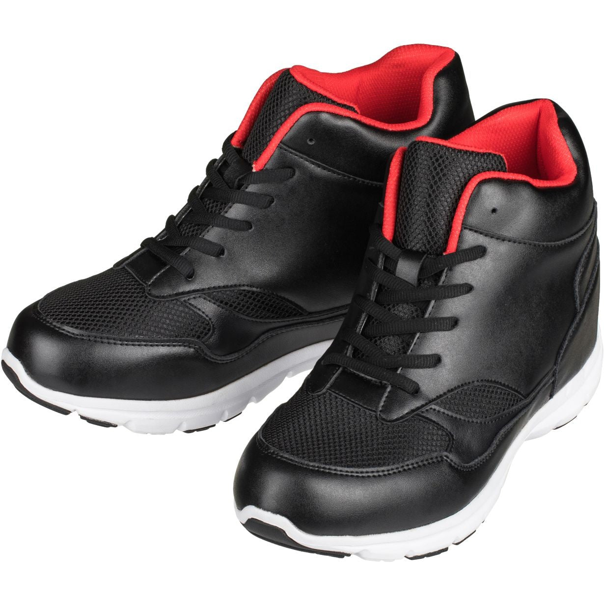 G3332 - Leather High-Top Men's Sneakers - Four Inches