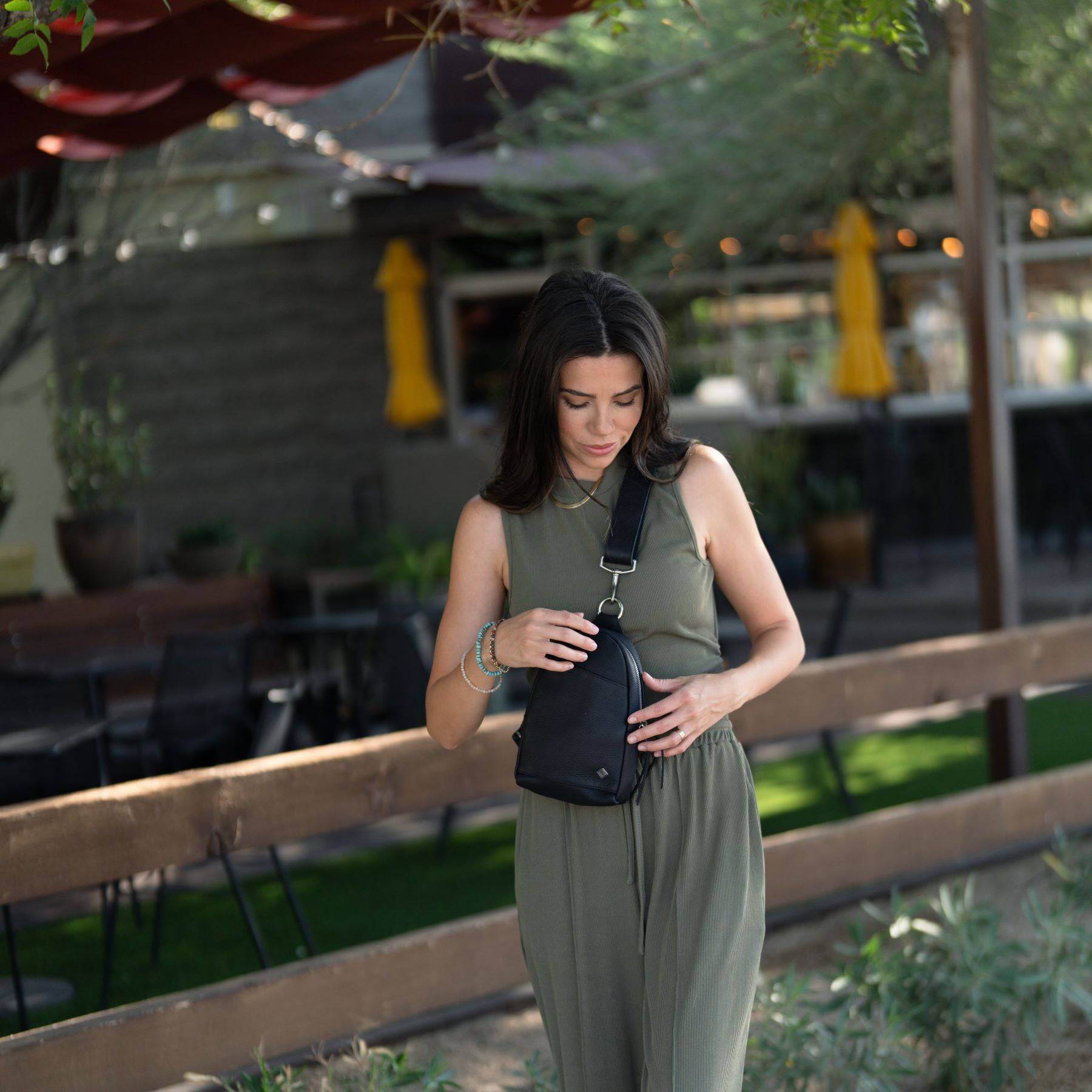 Stylish Leather Sling Bag for Women