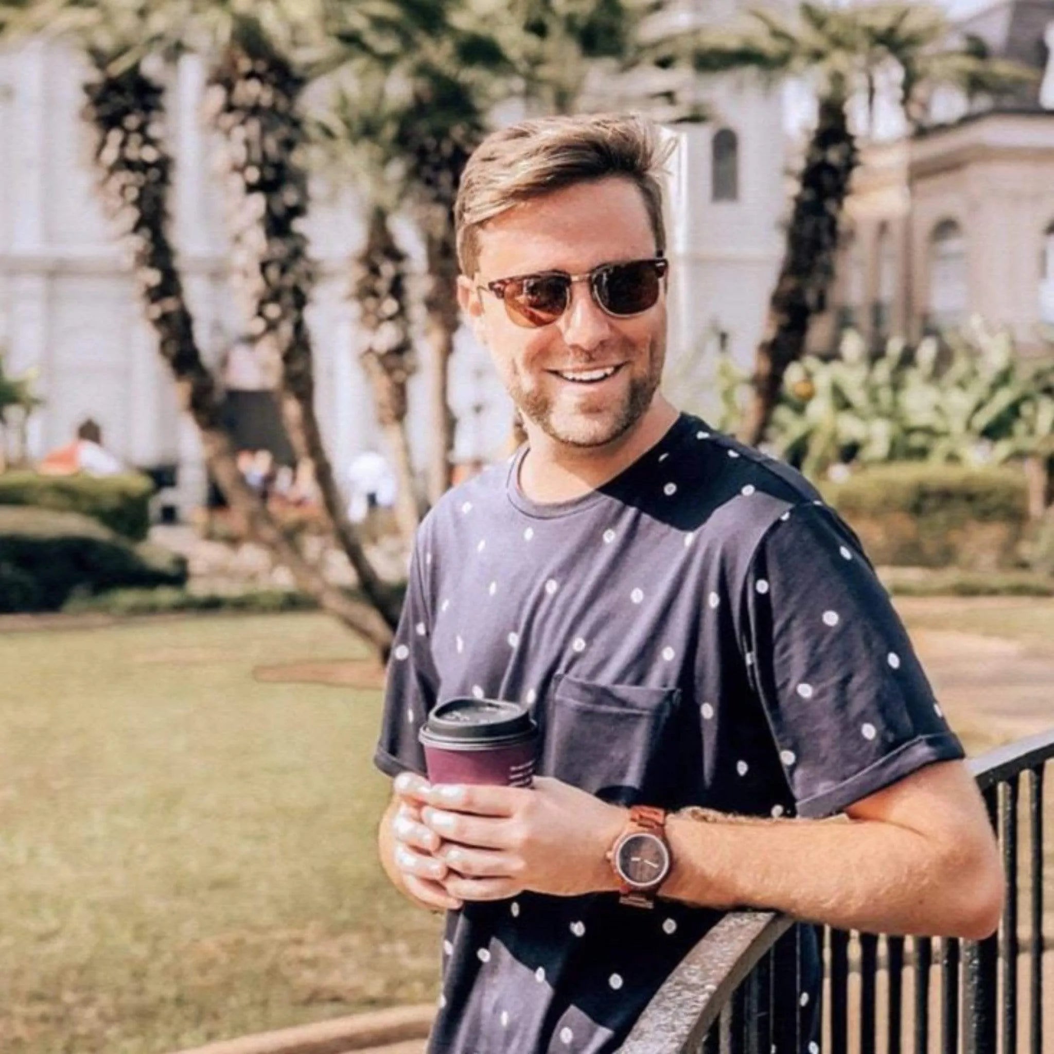 “Malcolm” | Red Tortoise Club Master Sunglasses