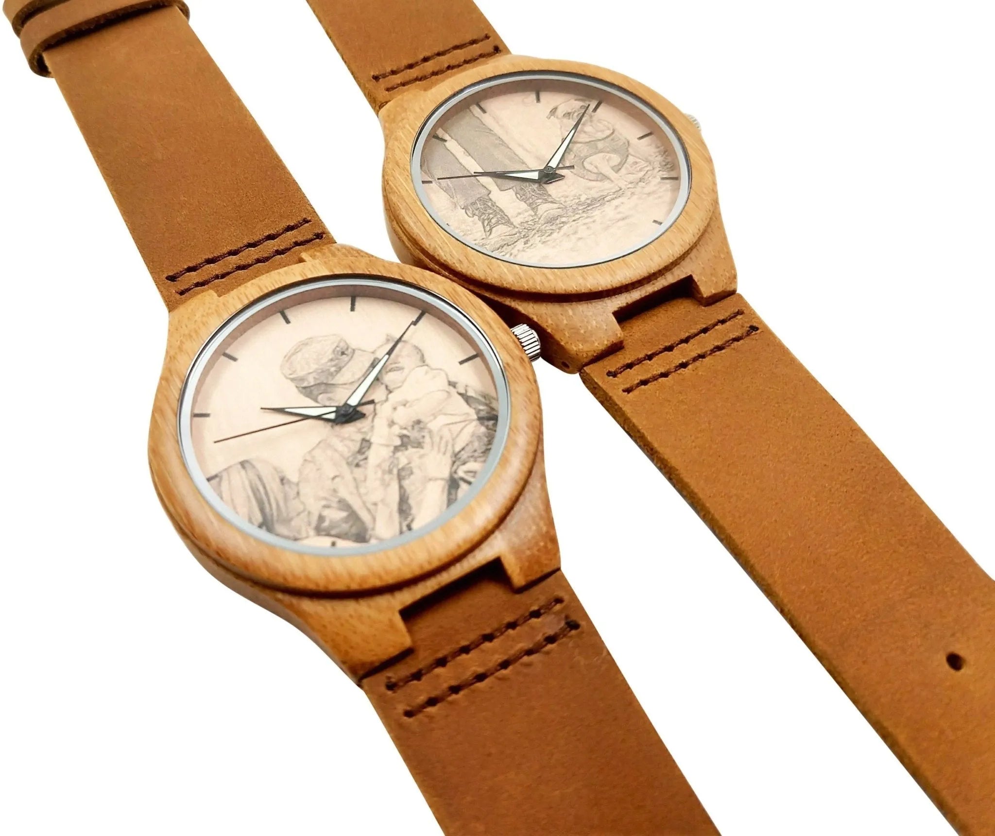 Radiante Men's Watch | Brown Leather Photo