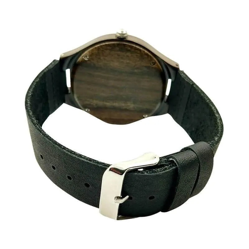Radiante Men's Watch | Leather Black Photo