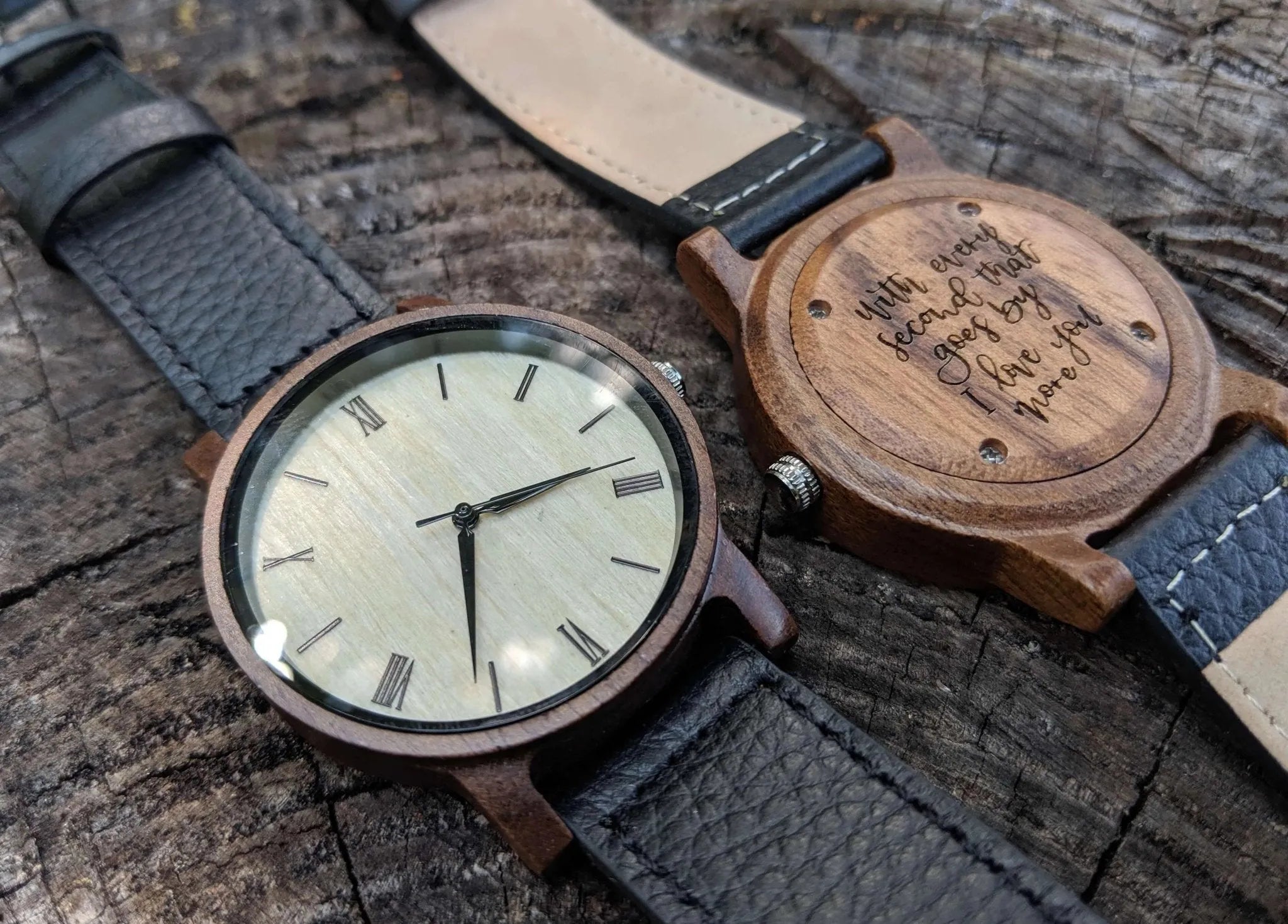 Arce Men's Watch | Walnut Leather