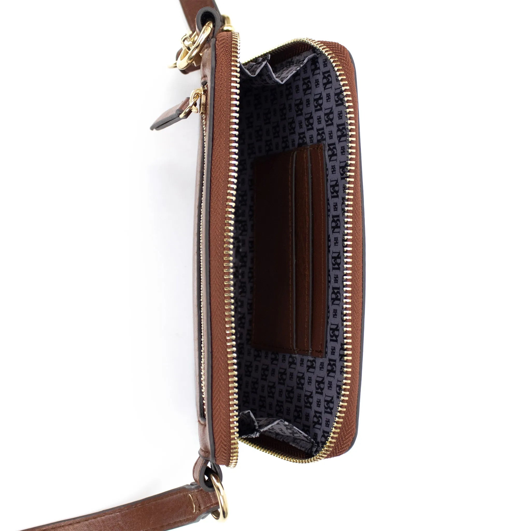 belt bag with inside pockets for storage by badgley mischka