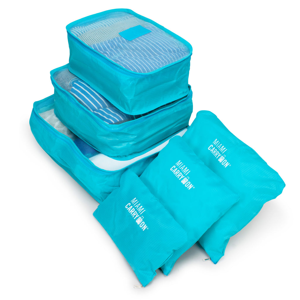 Foldable Packing Cubes 6 Piece Set