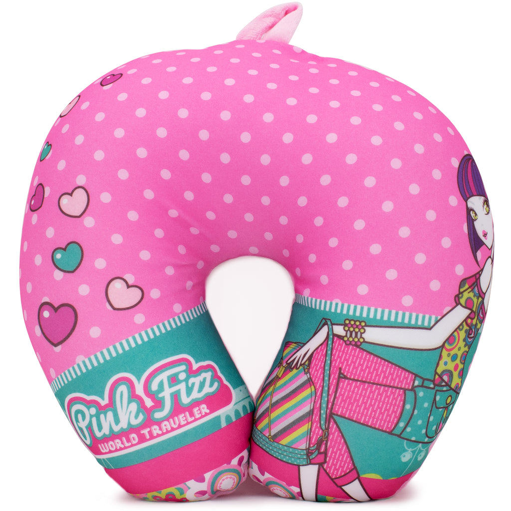 Microbeads Neck Pillow for Girls - Kiera - Travellty