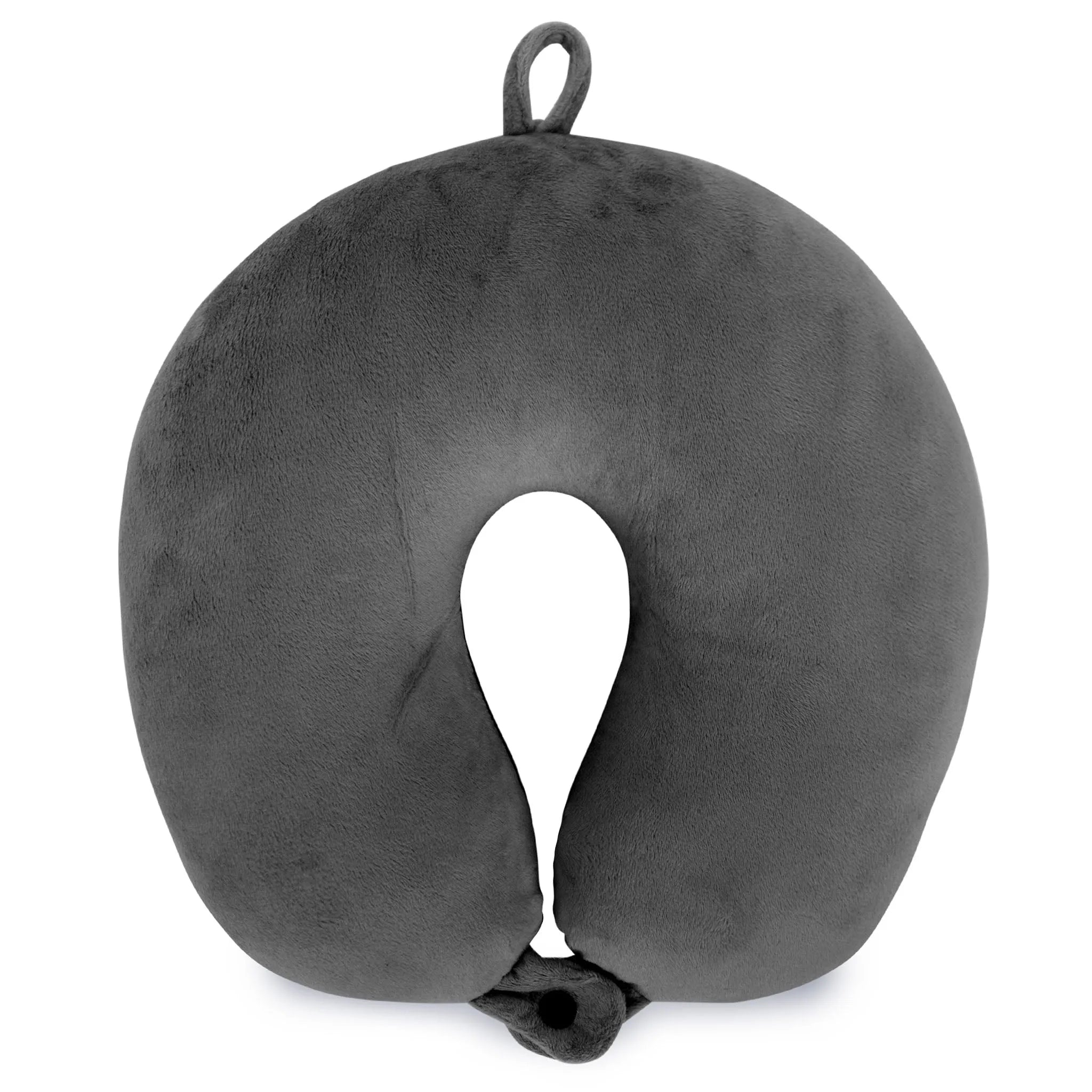 gray microbead neck pillow
