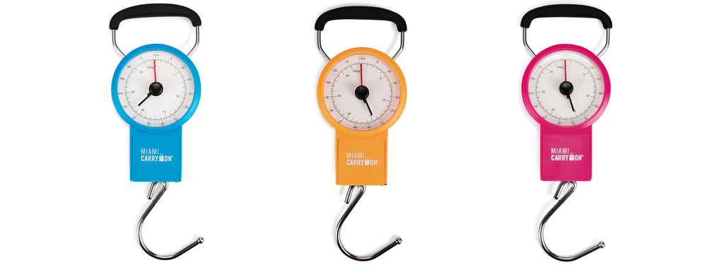 Miami Carry On Luggage scale
