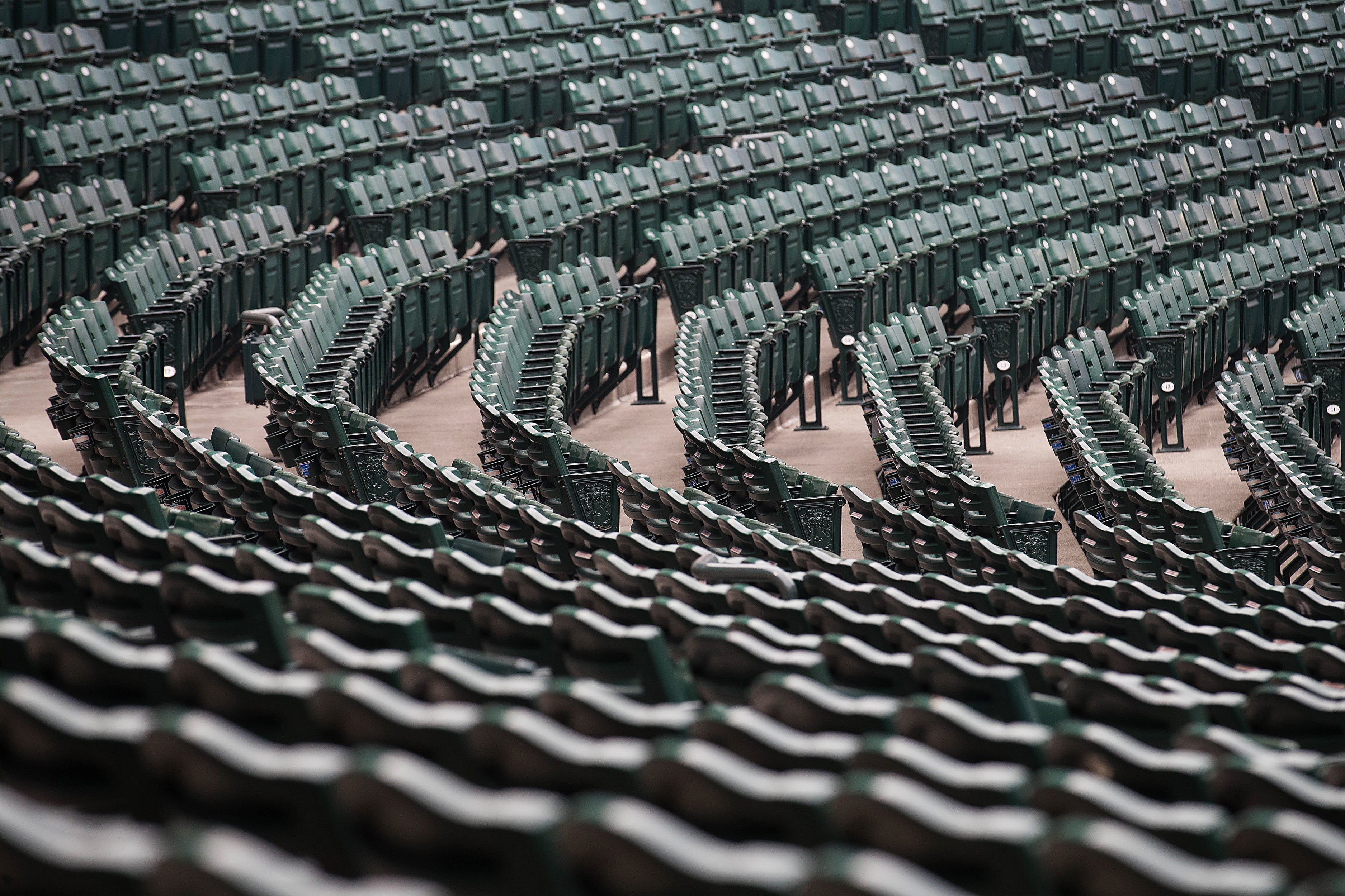 Empty Sporting Arena