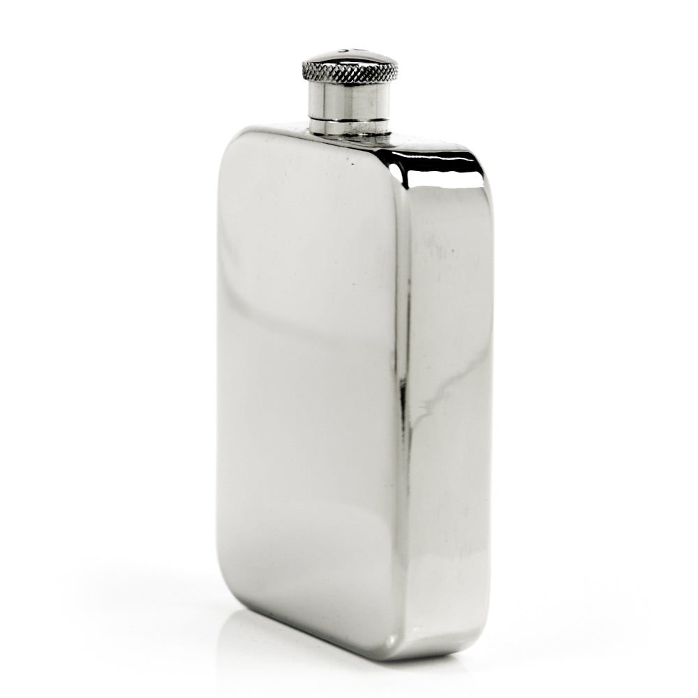 Explorer 22-Gauge Solid Pewter Body 9oz Flask