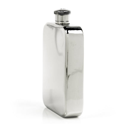 Explorer 22-Gauge Solid Pewter Body 9oz Flask