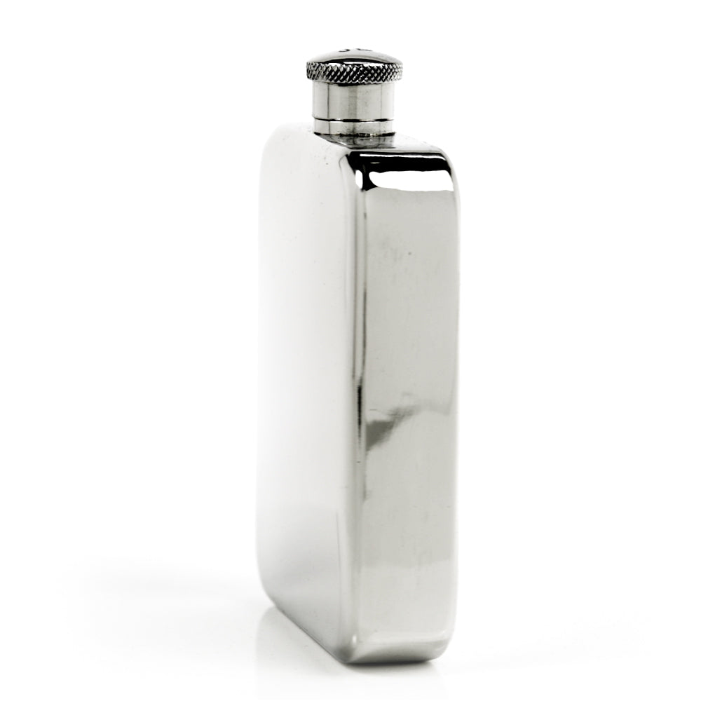 Explorer 22-Gauge Solid Pewter Body 9oz Flask
