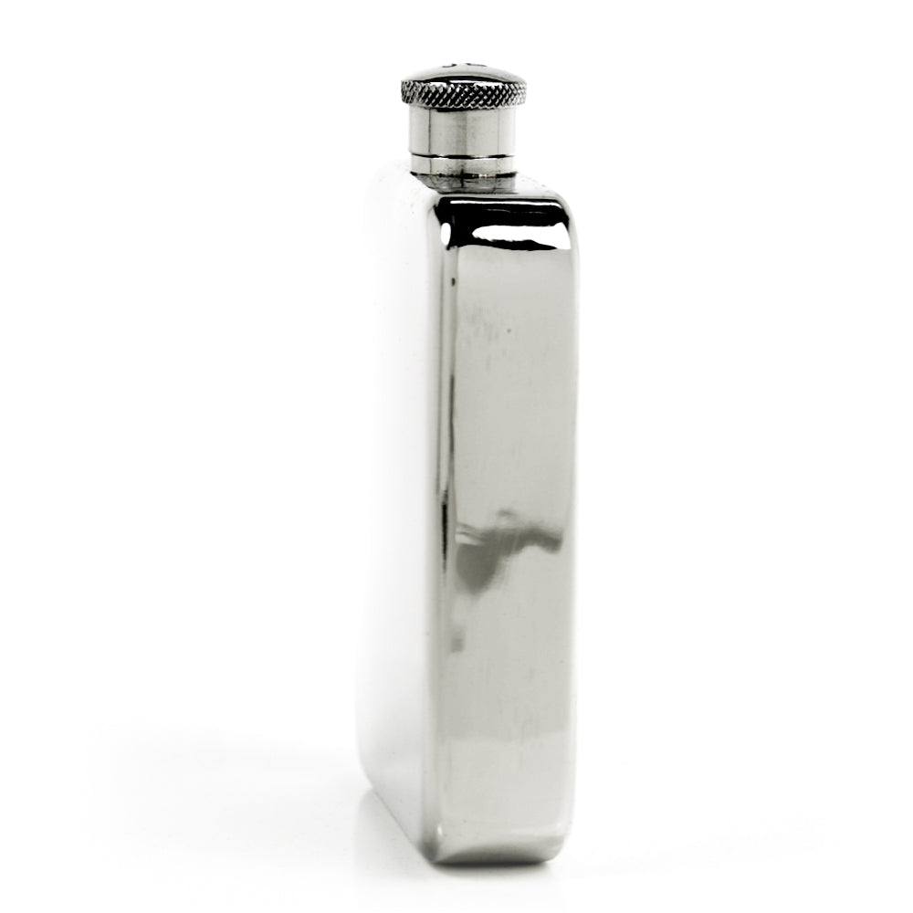 Explorer 22-Gauge Solid Pewter Body 9oz Flask