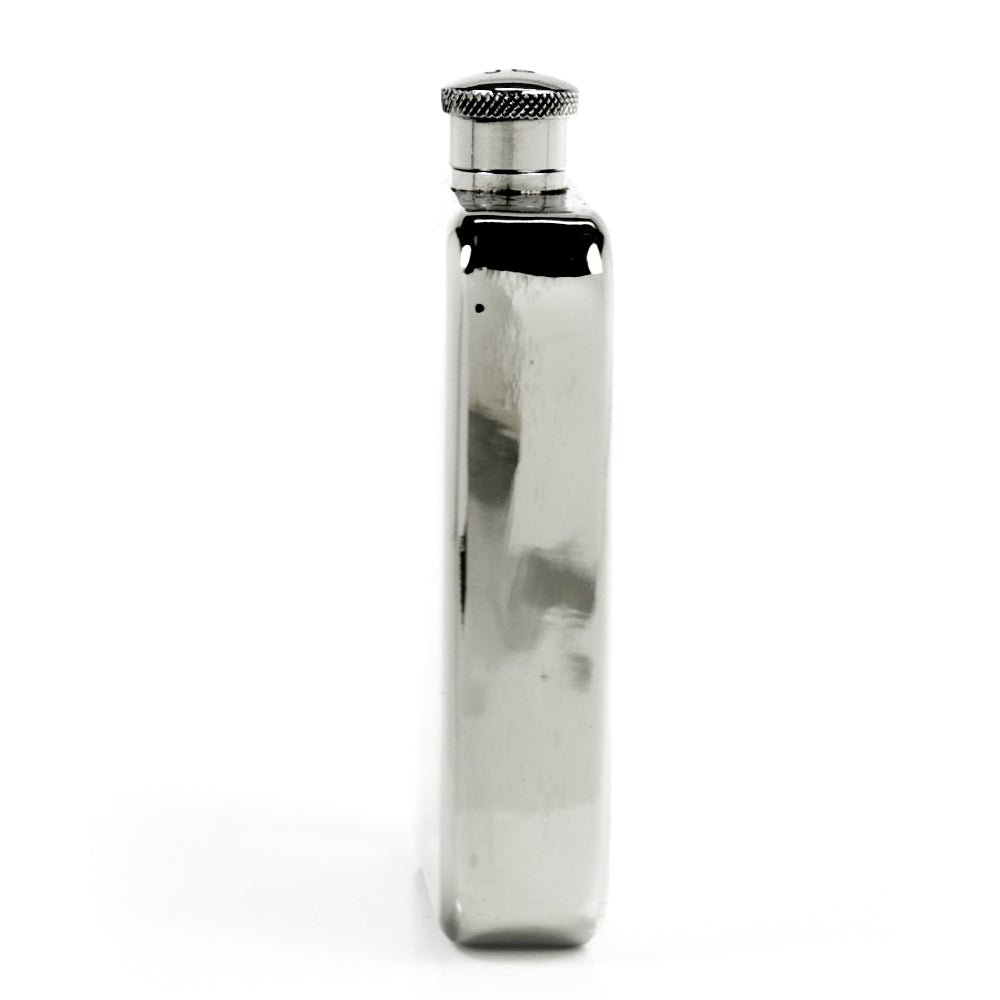 Explorer 22-Gauge Solid Pewter Body 9oz Flask