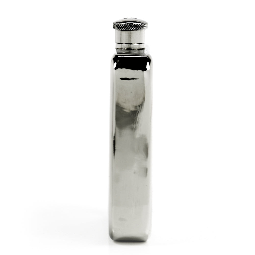 Explorer 22-Gauge Solid Pewter Body 9oz Flask