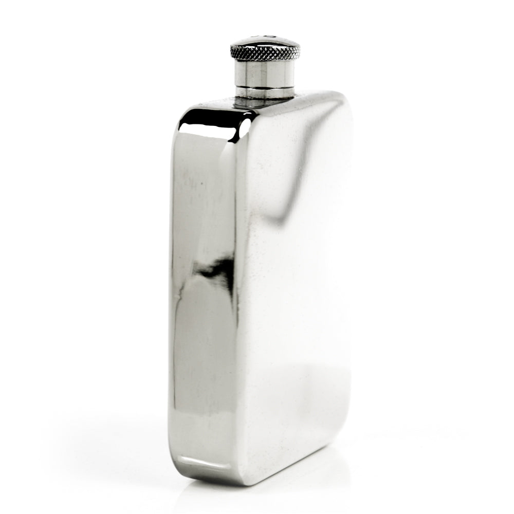 Explorer 22-Gauge Solid Pewter Body 9oz Flask