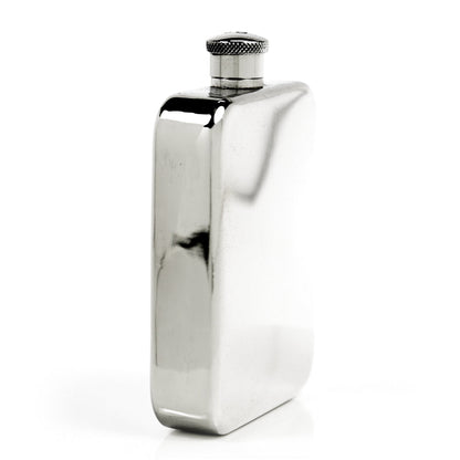 Explorer 22-Gauge Solid Pewter Body 9oz Flask