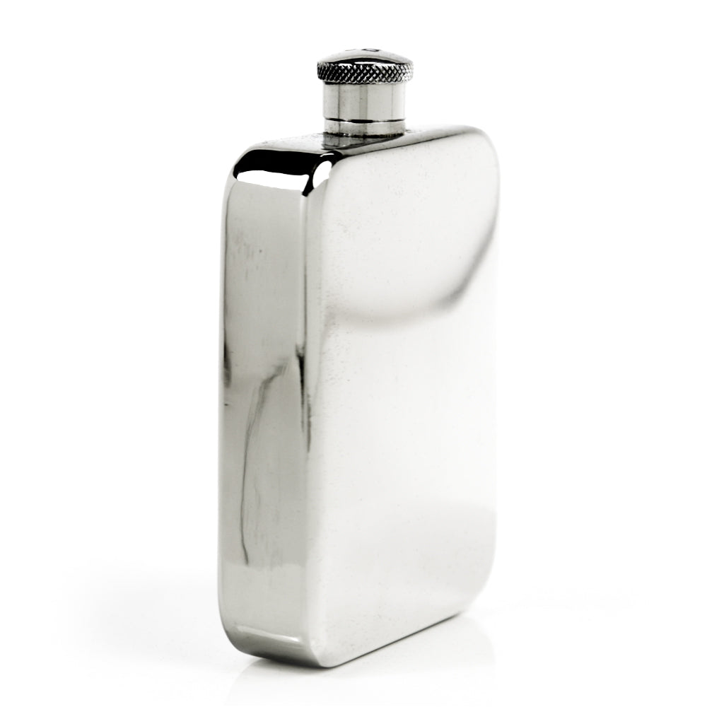 Explorer 22-Gauge Solid Pewter Body 9oz Flask