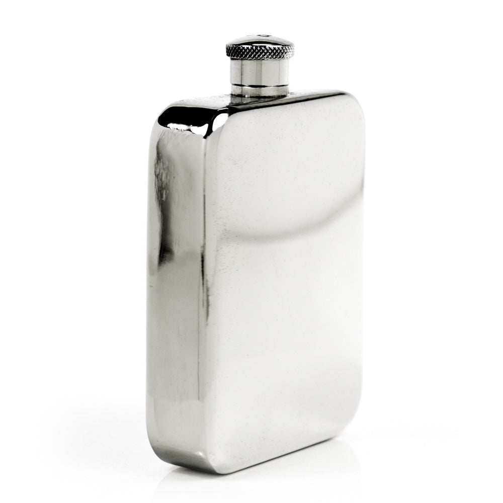 Explorer 22-Gauge Solid Pewter Body 9oz Flask
