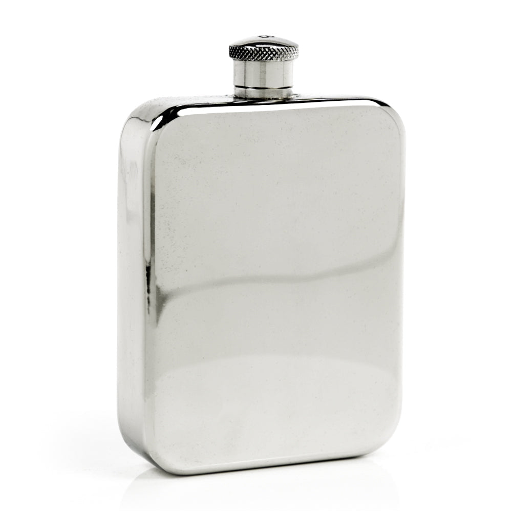 Explorer 22-Gauge Solid Pewter Body 9oz Flask