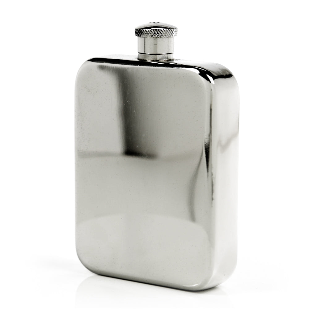 Explorer 22-Gauge Solid Pewter Body 9oz Flask