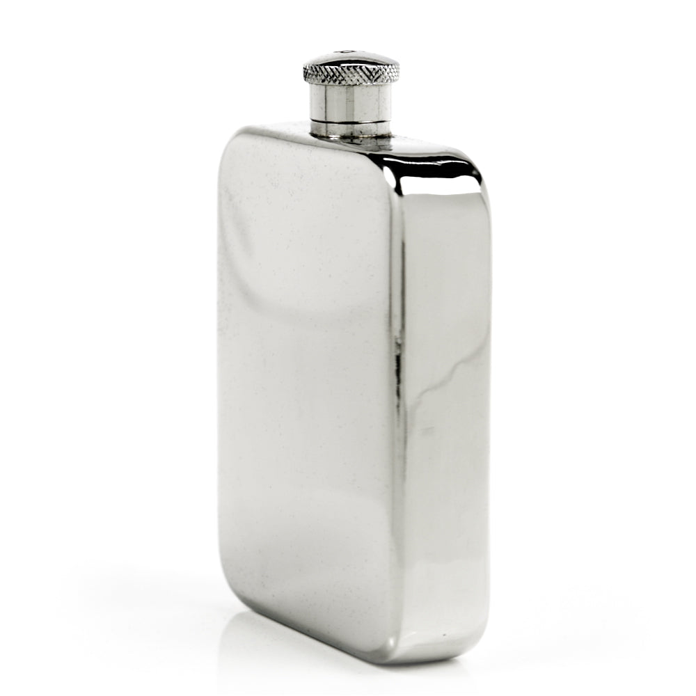 Explorer 22-Gauge Solid Pewter Body 9oz Flask