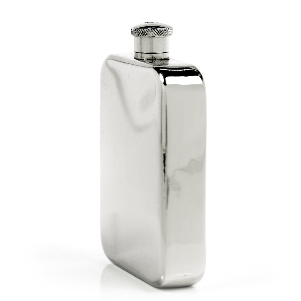 Explorer 22-Gauge Solid Pewter Body 9oz Flask