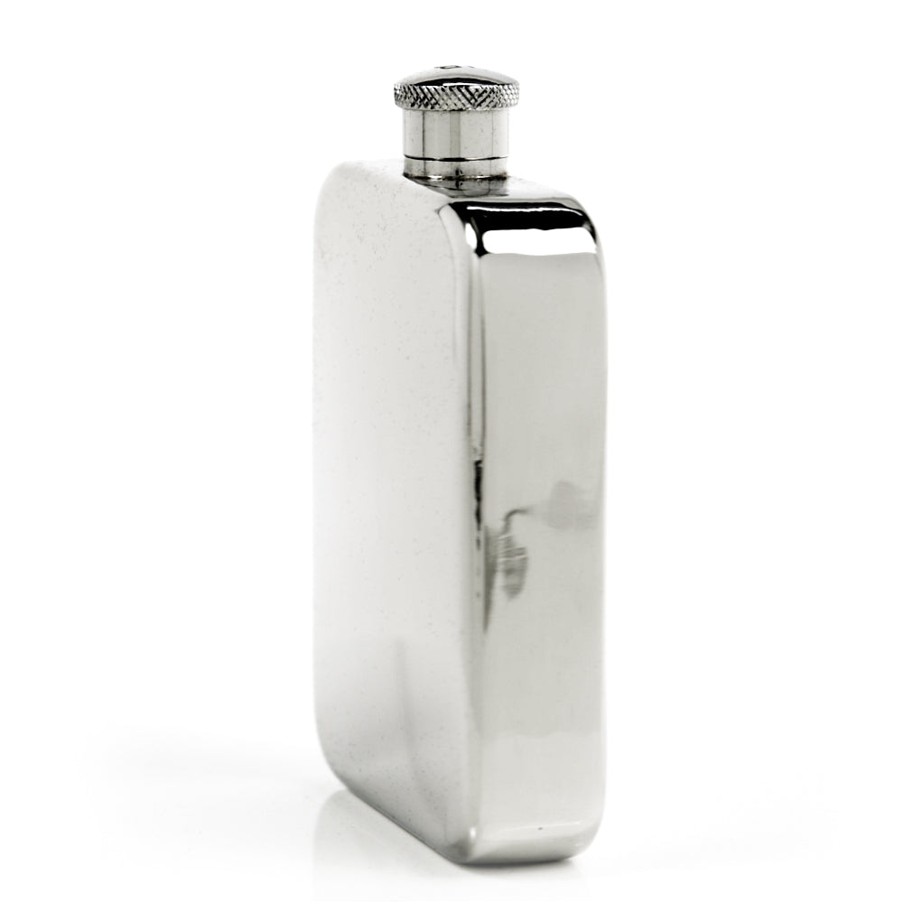 Explorer 22-Gauge Solid Pewter Body 9oz Flask