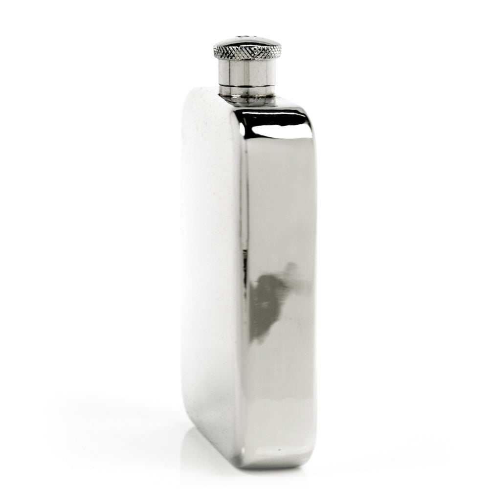 Explorer 22-Gauge Solid Pewter Body 9oz Flask