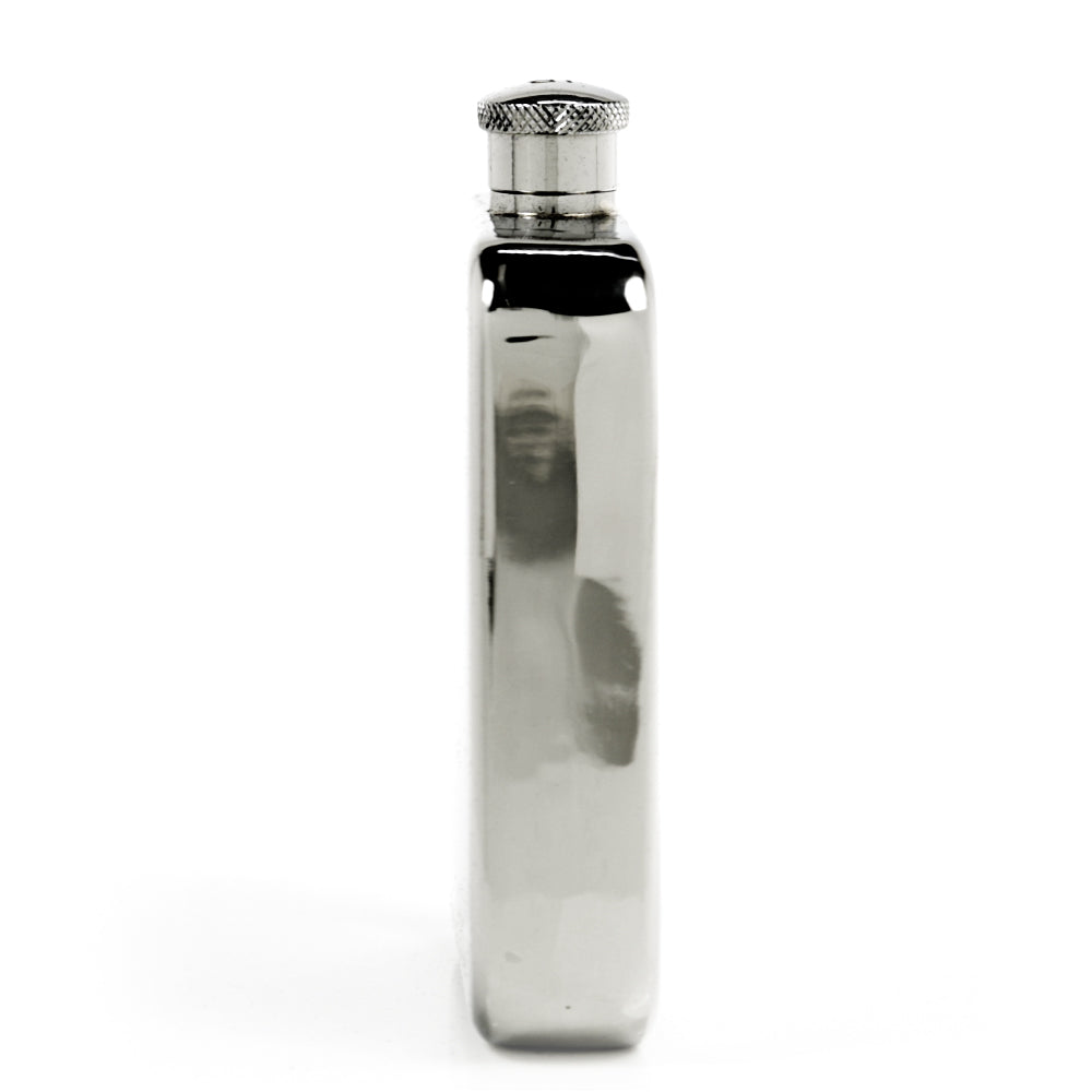 Explorer 22-Gauge Solid Pewter Body 9oz Flask
