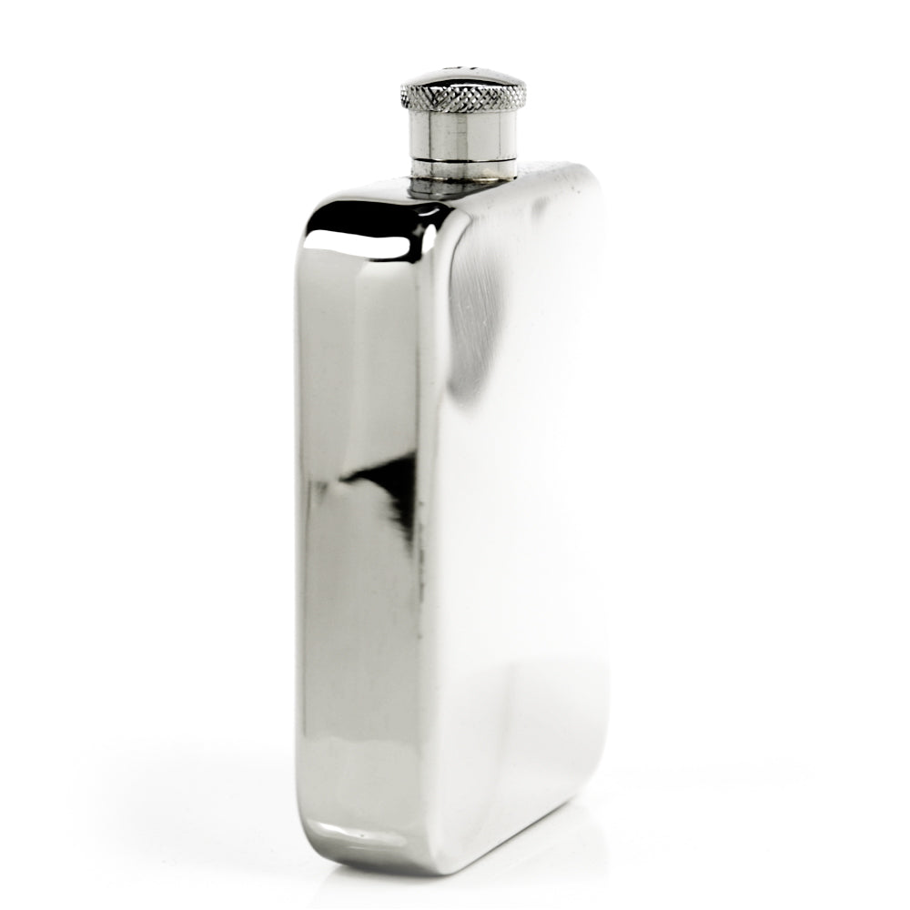 Explorer 22-Gauge Solid Pewter Body 9oz Flask