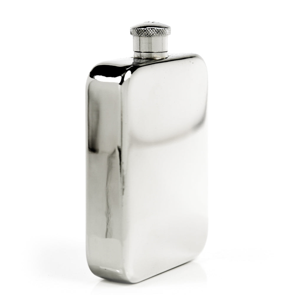 Explorer 22-Gauge Solid Pewter Body 9oz Flask