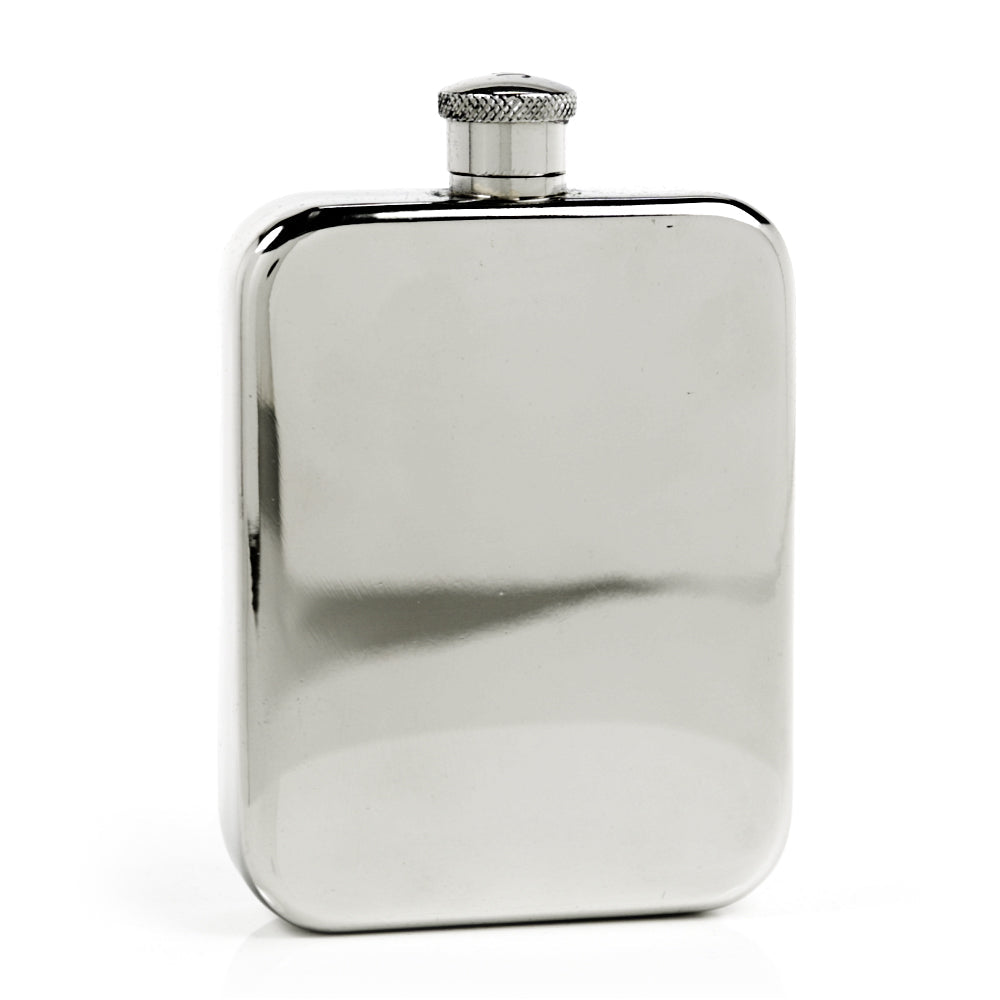 Explorer 22-Gauge Solid Pewter Body 9oz Flask