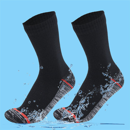 Waterproof Socks, Unisex Hiking Wading Trail Running Kayaking Crew Socks