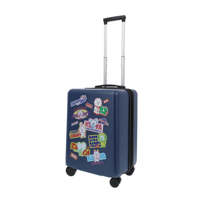 BT21 22.5" Navy Carry-On Suitcase Luggage