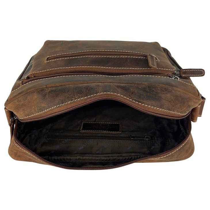 Samuel Buffalo Leather Men's Shoulder Bag