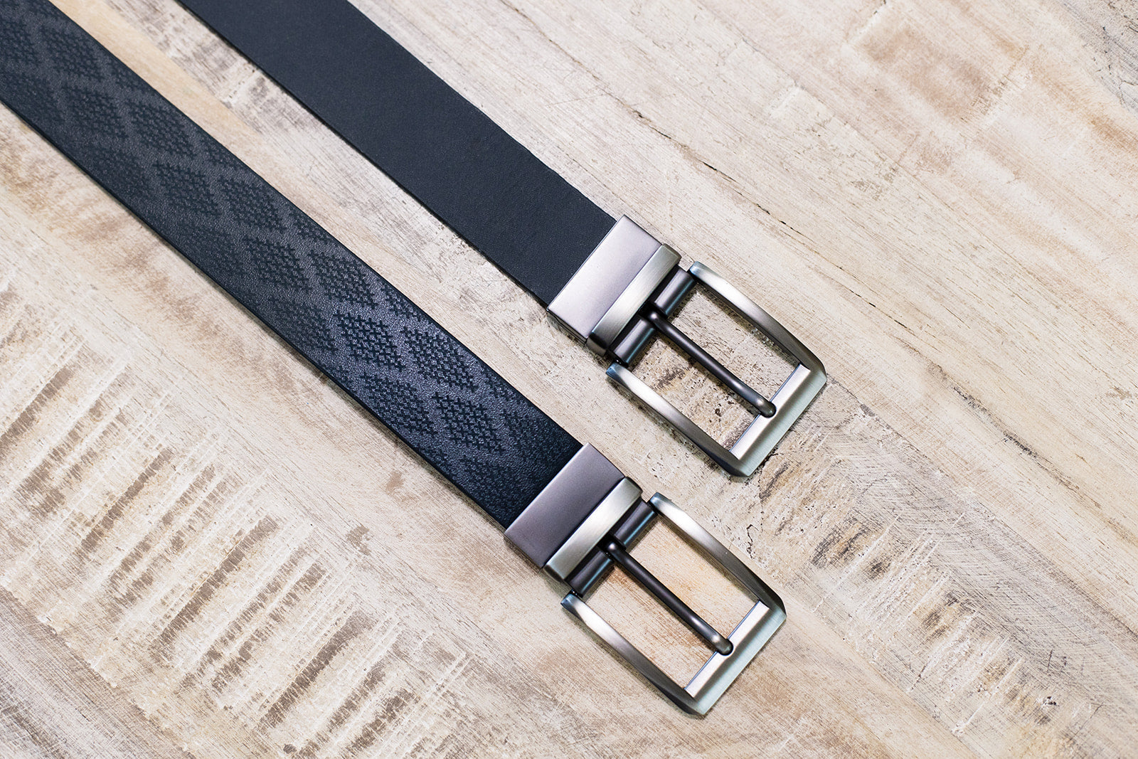 1.25 Inch Reversible Leather Belt