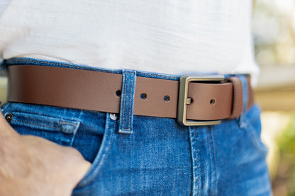 1.5 Inch Thick Leather Belt