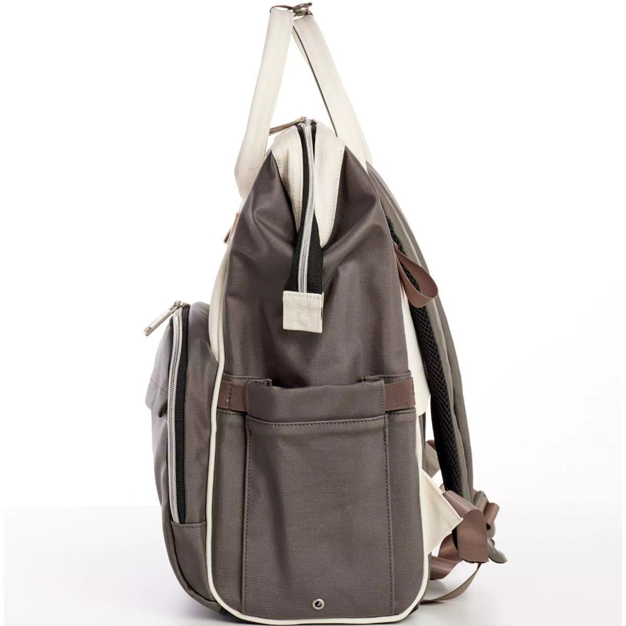 Lizzie Canvas Diaper Backpack | Mommy Bag