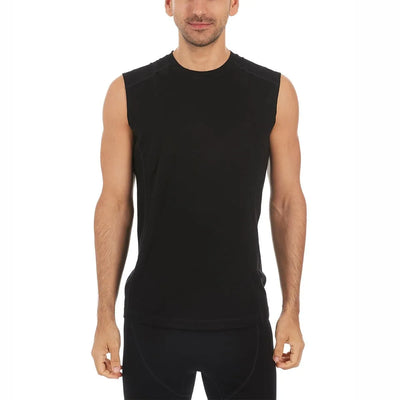 Men's Wool Sleeveless Tank Top Woolverino