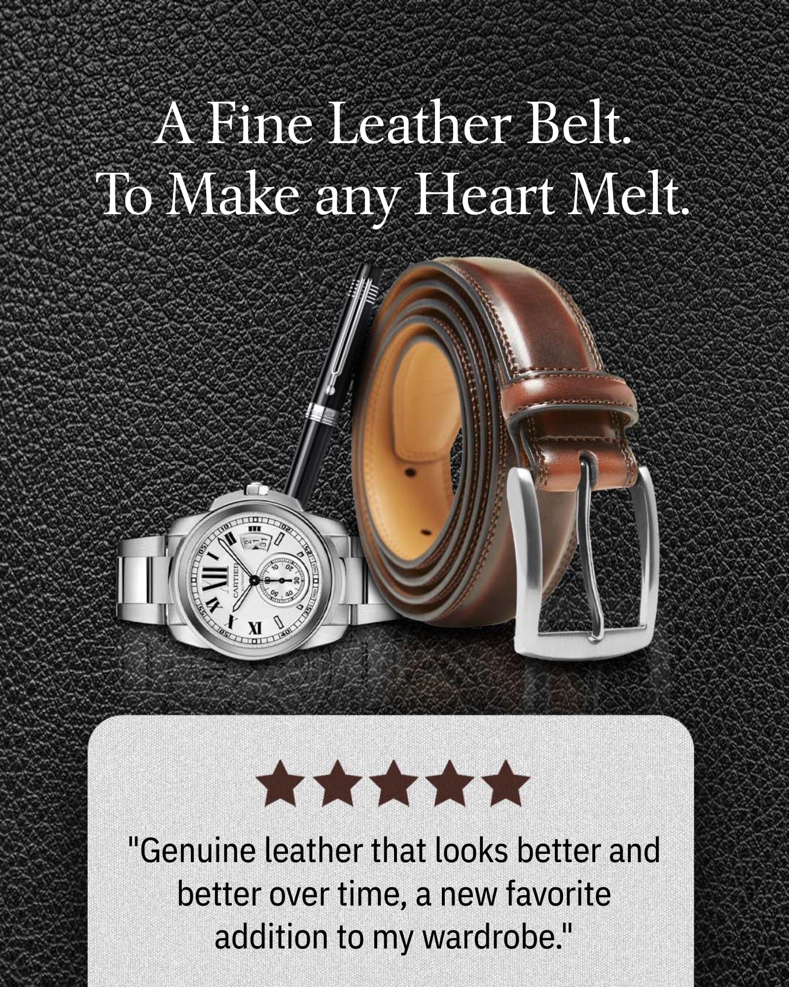 Genuine Leather Belt