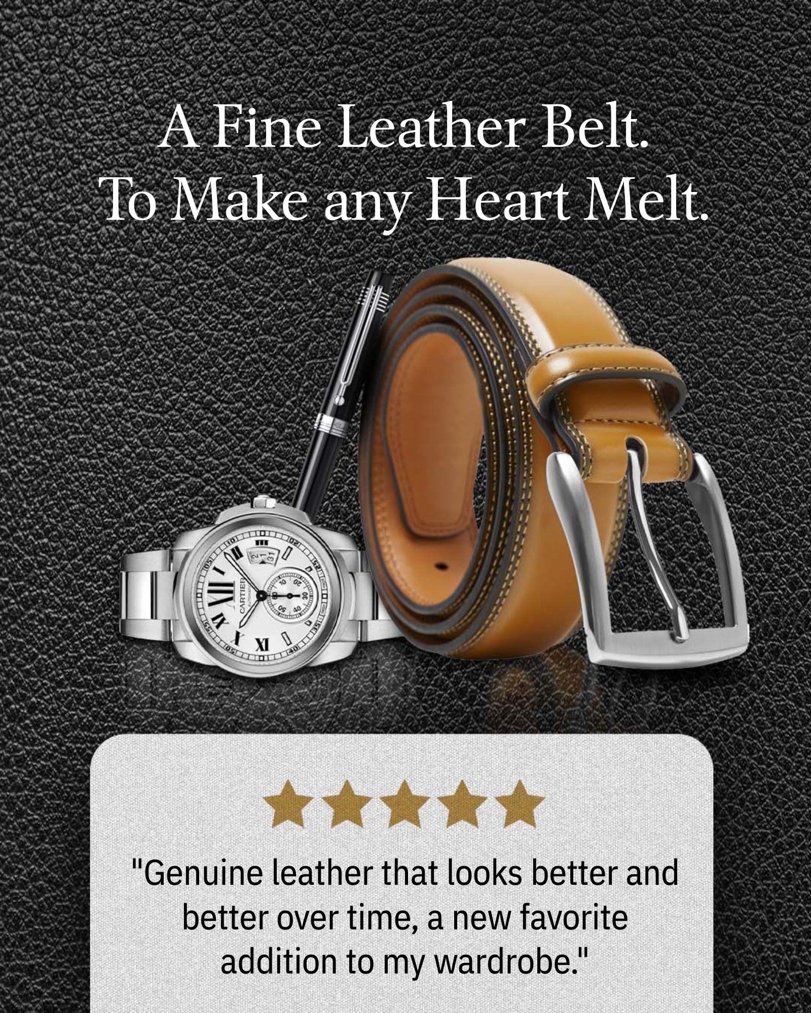 Genuine Leather Belt