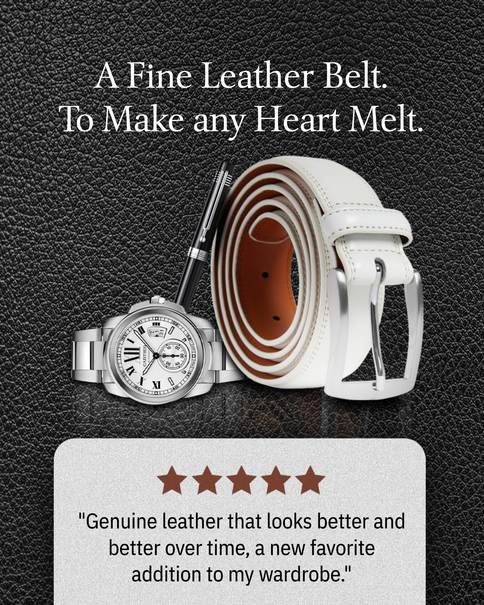 Genuine Leather Belt