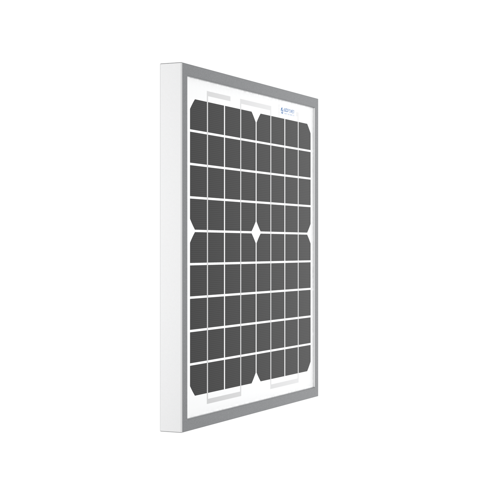 ACOPower 10W Mono Solar Panel for 12V Battery Charging RV Boat, Off Grid