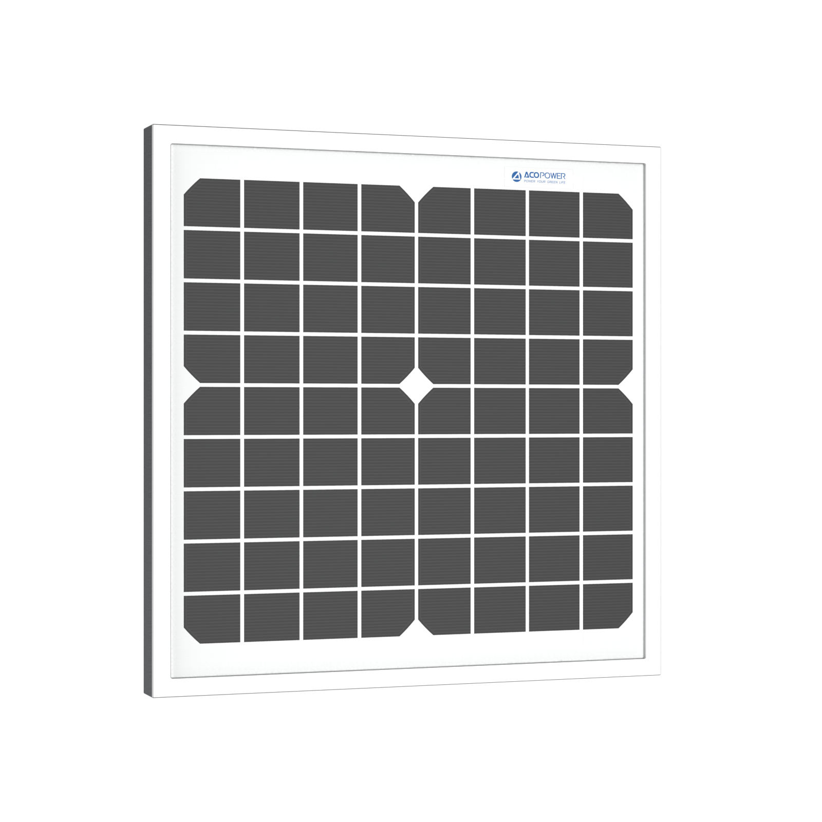 ACOPower 10W Mono Solar Panel for 12V Battery Charging RV Boat, Off Grid