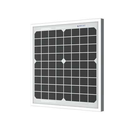 ACOPower 10W Mono Solar Panel for 12V Battery Charging RV Boat, Off Grid